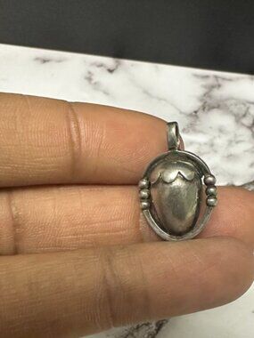 Vintage Georg Jensen Acorn .925 Sterling Silver Pendant GJ Denmark 10 Grams